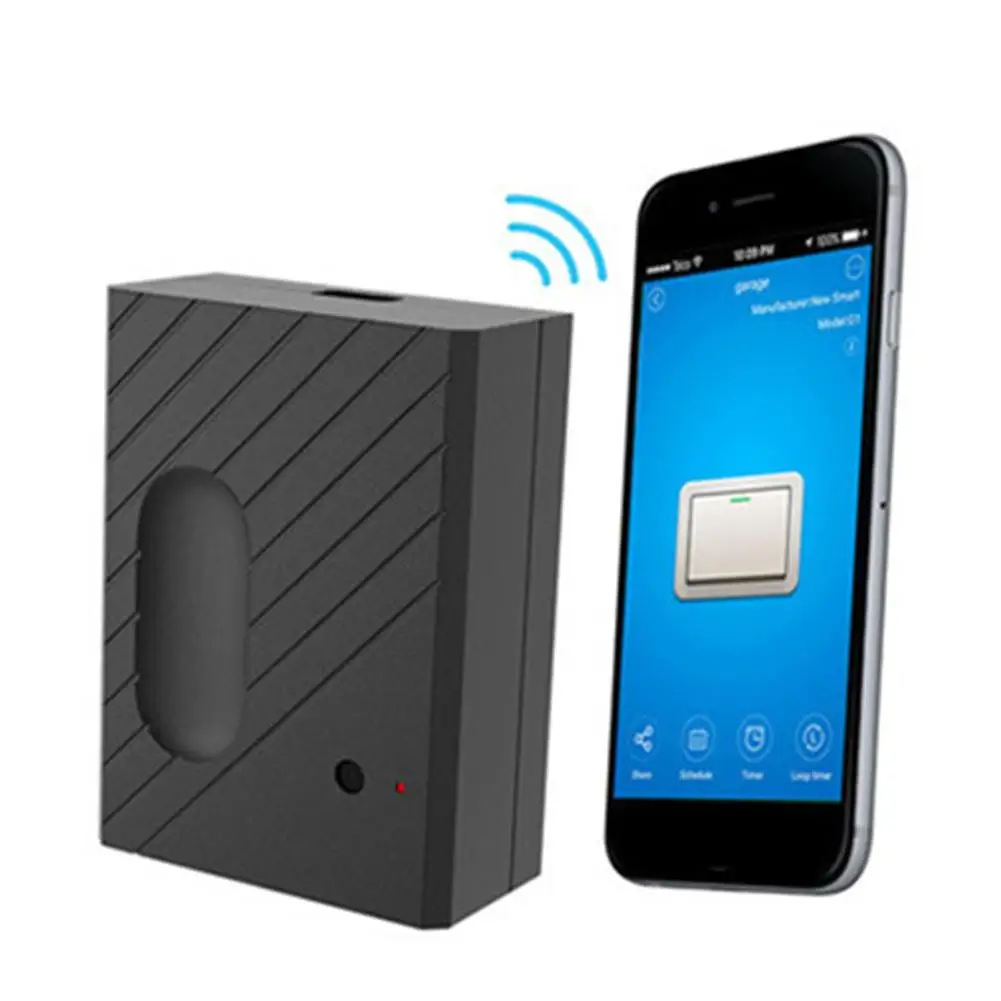 Wi-Fi, Беспроводной удаленный контроль за дверью гаража Открывалка для eWeLink с умным переключением для гаражных дверей открывалки