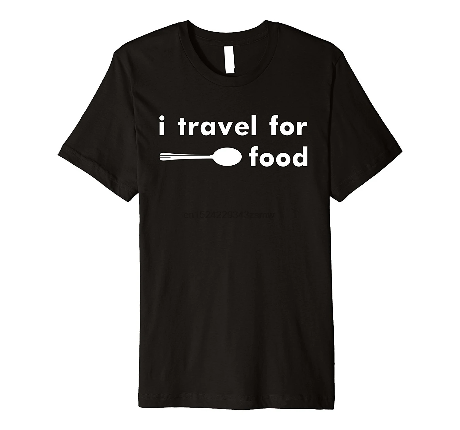 I Travel for Food T-shirt Summer Men&amp Brand Clothing O-Neck Men High Quality Tees Top Tee O-Necks Hipster T Shirts |