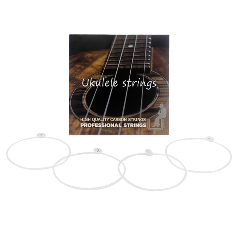 

IRIN Ukulele Strings Nylon 4 Strings for 21 Inch 23 Inch 26 Inch Durable Ukulele Strings Musical Instruments Replace Part