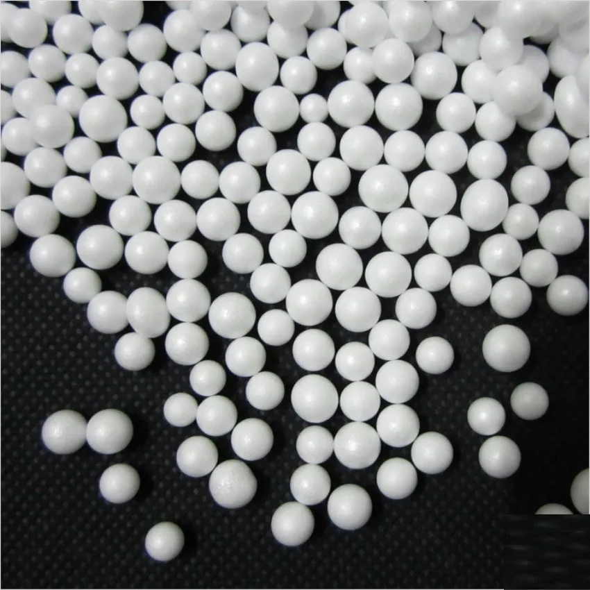 4-6mm 10L/20L White Foam Balls Bag Baby Filler Bed Sleeping Pillow Filling Bean Bags Chair Sofa Beads Filler Styrofoam Ball