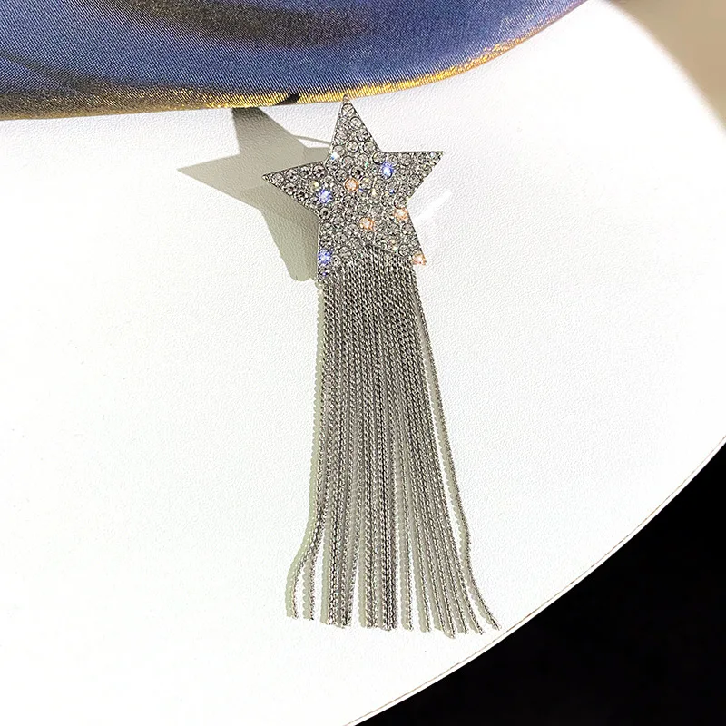 Женские серьги-подвески в виде звезд | Украшения и аксессуары