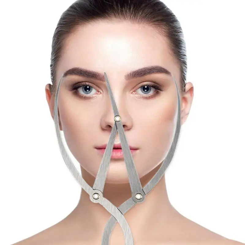 PermanetMakeupRulerMeasureMicrobladingrulereyebrowshapingMakeupTattooShapingStencilMeasuringGroomingTool
