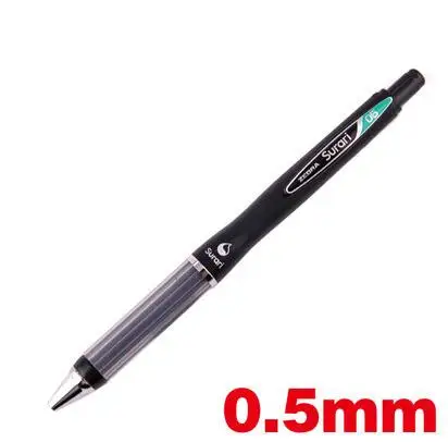 Zebra BAS62 SURARI шариковая ручка 0,5 мм 0,7 мм Япония - Цвет: 05mm Black