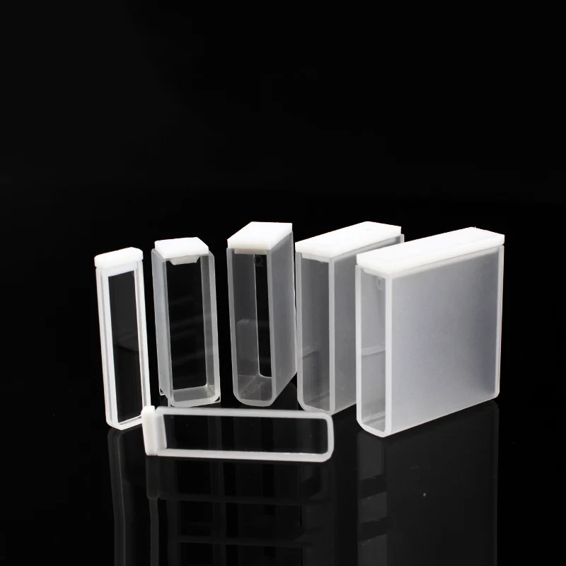 2 шт кварцевая кювета 20 мм для спектрофотометра анализатор
