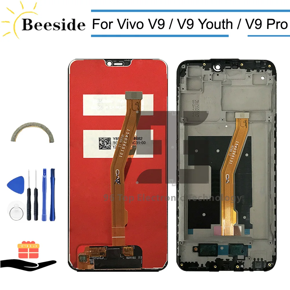 

AA+ Quality LCD + Frame For BBK Vivo V9 1723 / V9 Youth 1727 / V9 Pro 1851 LCD Display Touch Screen Digitizer Assembly Replace