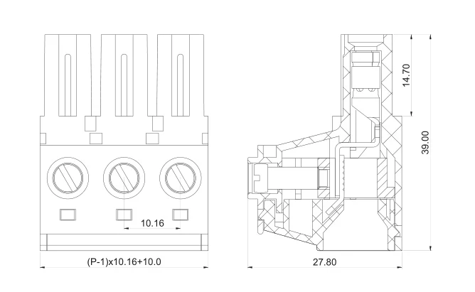 KF2EDGSK 10,16 2P~ 12P разъем PCB плагин клеммный блок 10,16 мм 2PIN~ 12PIN PC 16 ST 1913507 PHOENIX контакт DEGSON KEFA