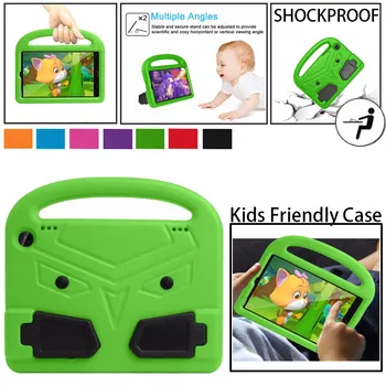

Case for Huawei MediaPad T3 8.0 M3 Lite 8.0 M5 Lite 8.0 M3 M5 M6 8.4 Hand-held Full Protective Kids Safe Silicone Tablet Cover