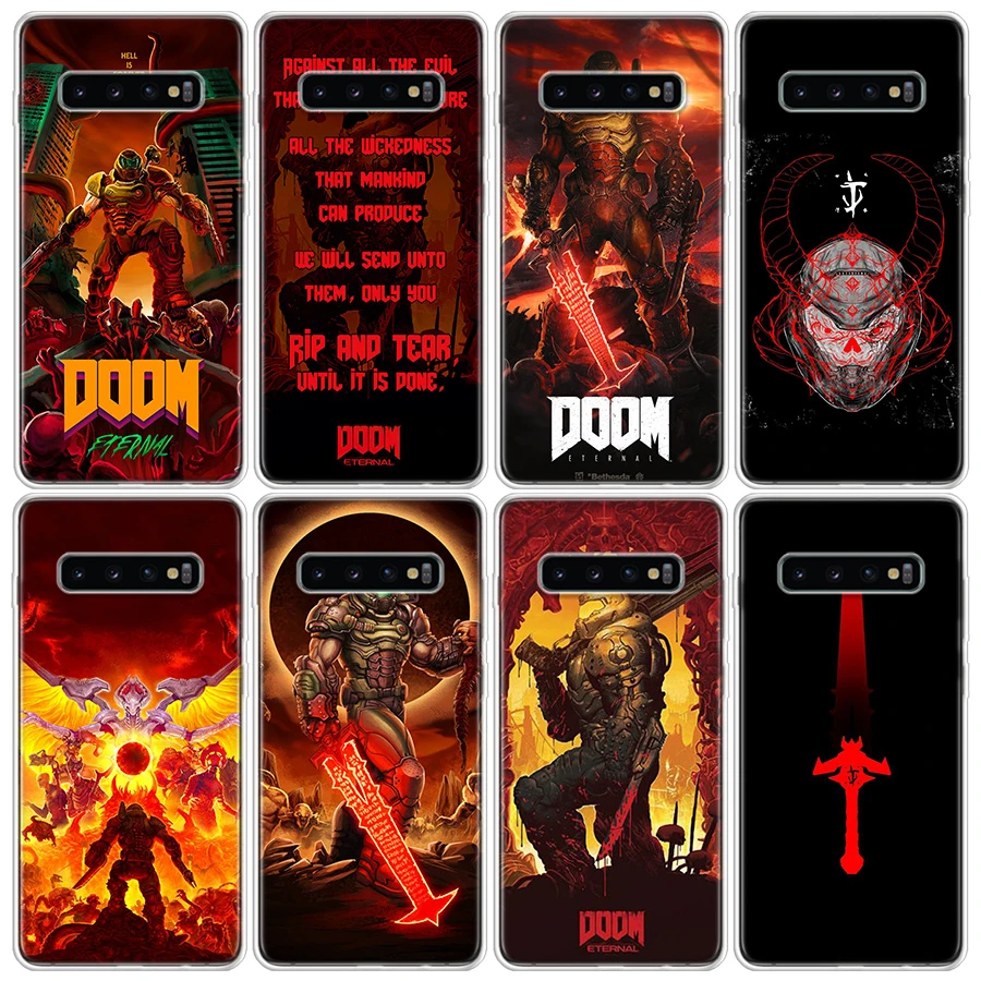 Hot Game Doom Eternal Phone Case For Samsung Galaxy S7 S8 S9 S10 S10e S S21 Fe Note 8 9 10 Ultra J4 J6 J8 Plus Lite Cover Phone Case Covers Aliexpress Hot Game Doom Eternal Phone Case For Samsung Galaxy S7 S8 S9 S10 S10e S S21 Fe Note 8 9 10 Ultra J4 J6 J8 Plus Lite Cover Phone Case Covers Aliexpress