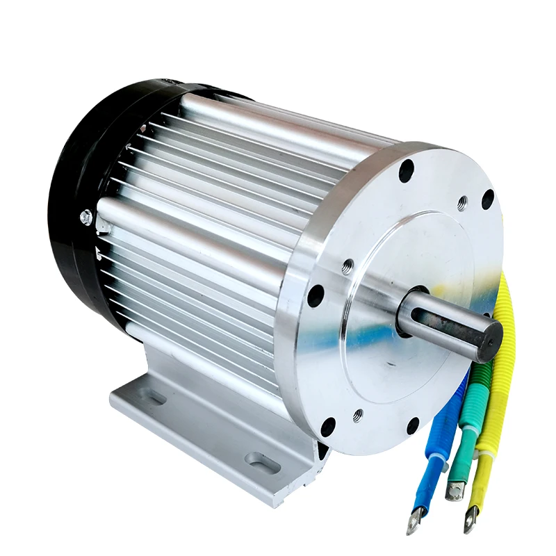 72V60V4000W 2200-2600rpm high-power brushless motor for electric tricycle, DC motor for equipment