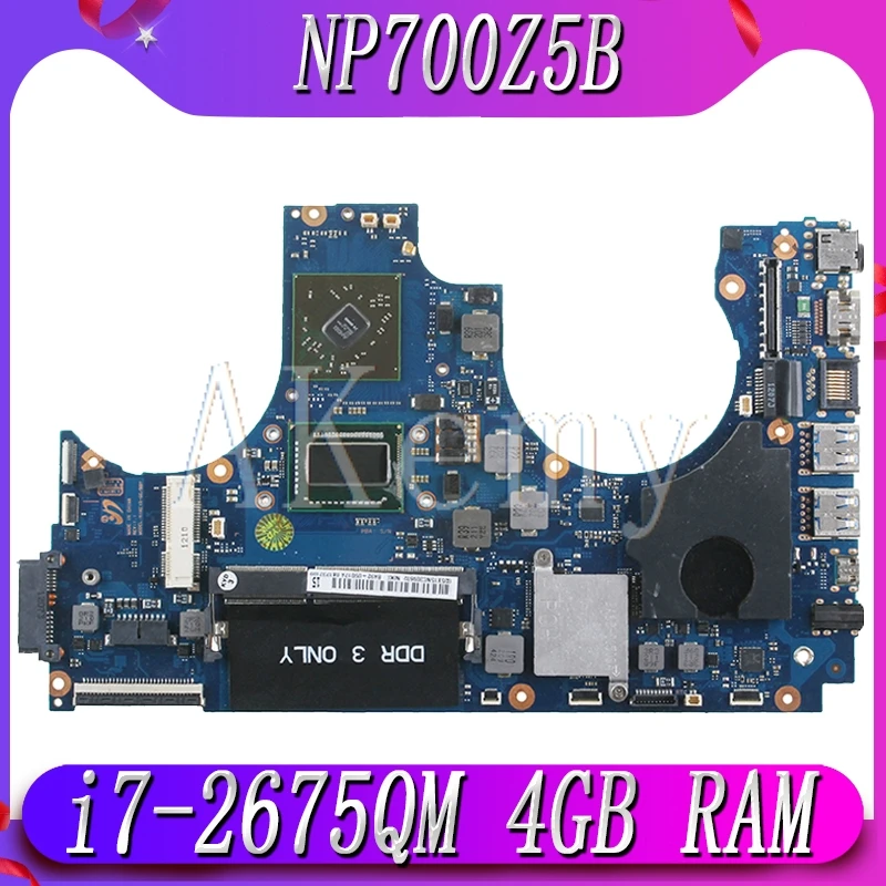 Laptop Moederbord Voor Samsung NP700Z5A NP700Z5B I7-2675QM Hd 7470M Moederbord Ba92-09017B 216-0810005 HM65