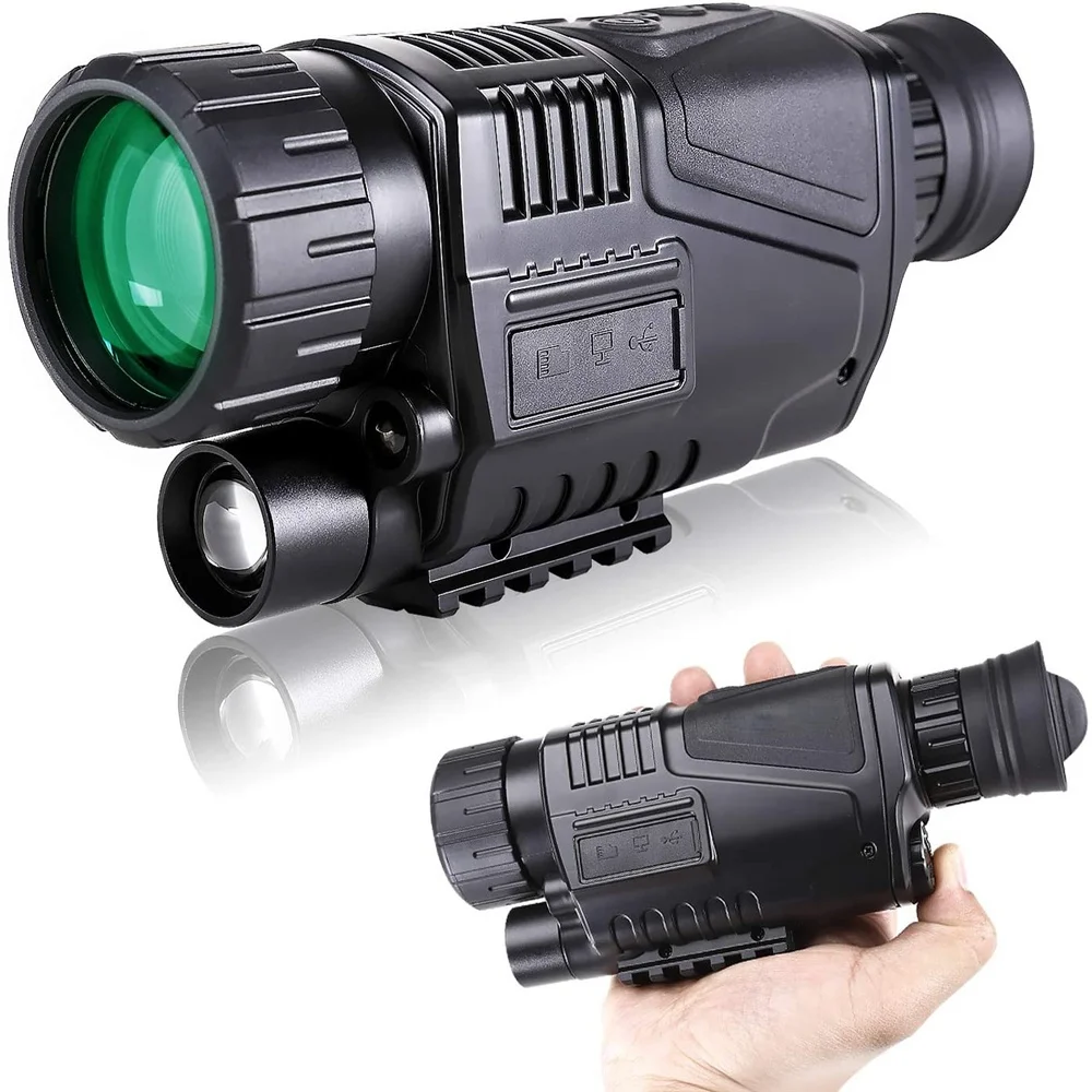 Night Vision 5x40 Infrared Digital Night Vision Monocular 200M Range Hunting Monocular Thermal Imager for Hunting