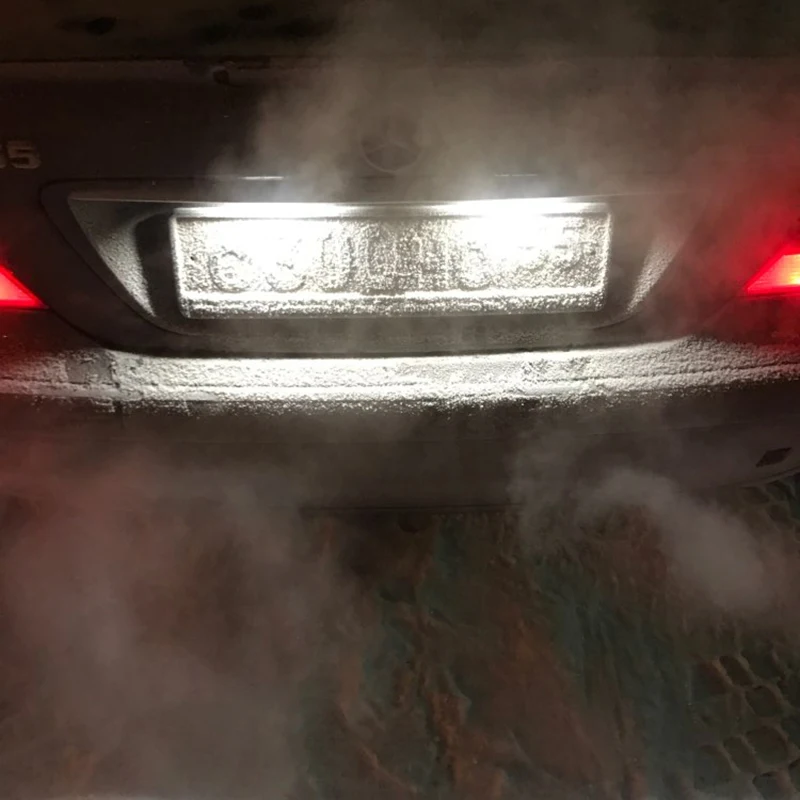 2x Светодиодный светильник номерного знака для CHRYSLER CROSSFIRE COUPE CANBUS для s-класса W220