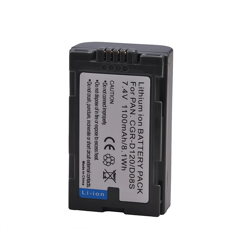 2 шт. запасных Батарея пакет для CGR D08 D08A D08A/1B D08R D08S D110 D120 D120A PV DBP8 DBP8A