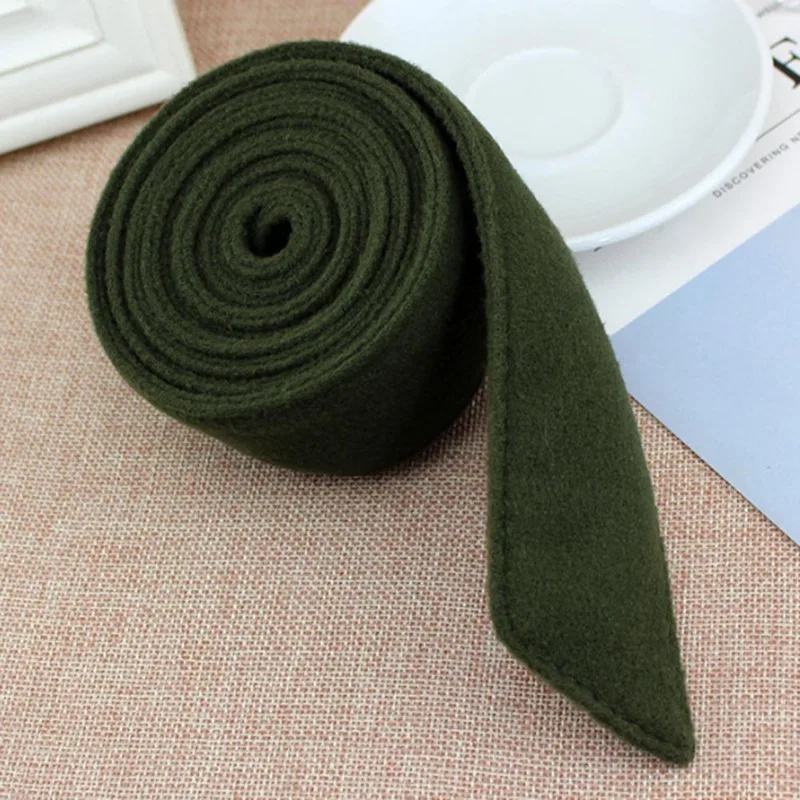 195*4,5 см бархатные пояса для женщин сплошной галстук бабочка красный черный зимний женский пояс ремень женский пояс аксессуары - Цвет: Army Green