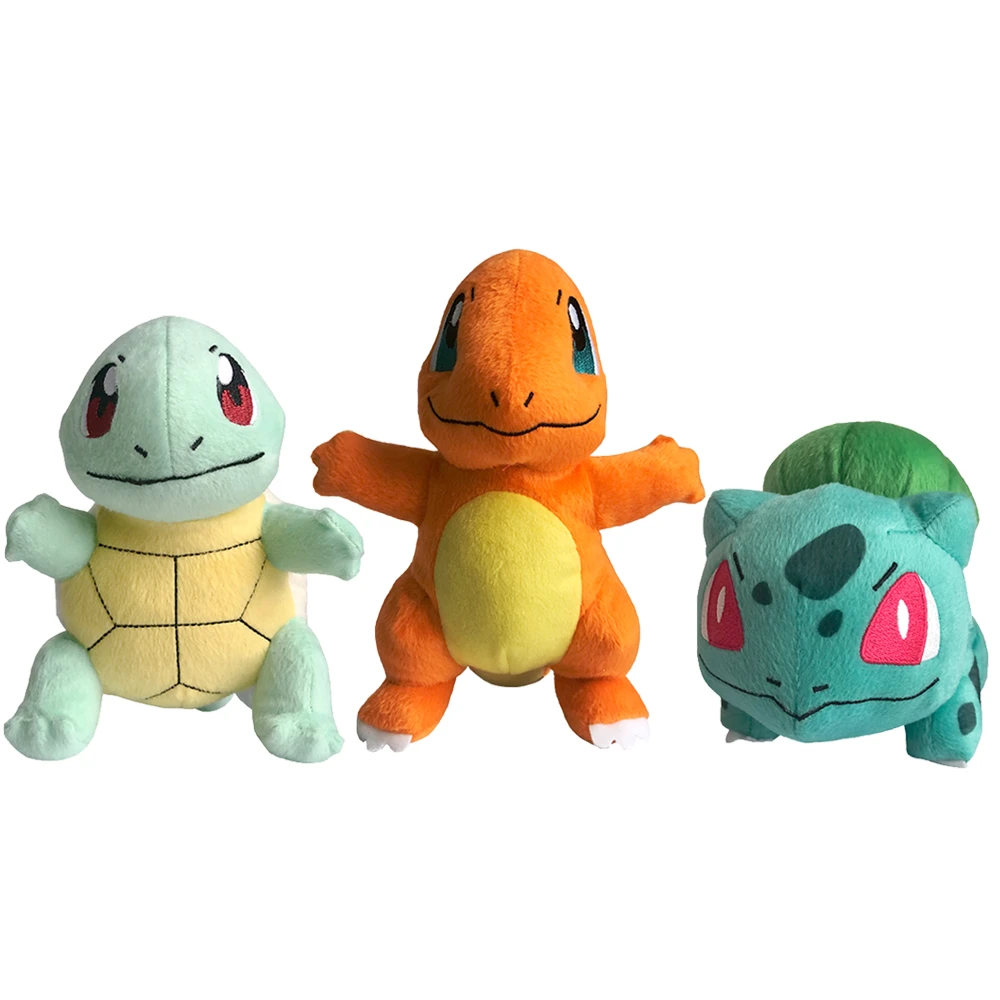 Bulbasaur Squirtle Charmander Plush Doll Eevee Pichu Mimikyu Stuffed Toy Children Kids Birthday Present Gift Stuffed Plush Animals Aliexpress