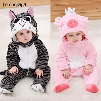 

Kawaii Baby Girl Boy Clothes Newborn Onesie Doraemon Cat Cotton Cute Baby Romper Kid jumpsuit Infant Onesies Baby Costume