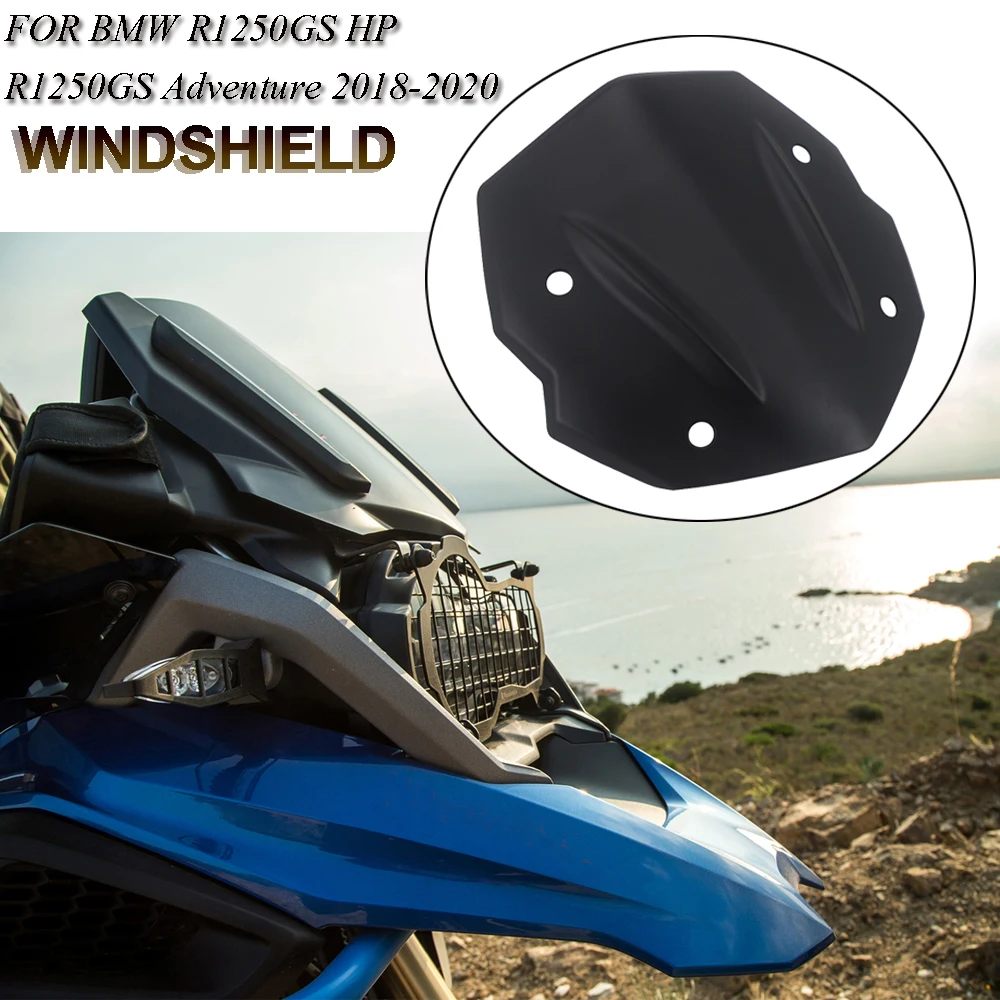 Per Bmw R1250Gs Hp R 1250 Gs Adventure R 1250 Gs Hp Moto Parabrezza Anteriore Parabrezza Flusso D'Aria Deflettore Vento 2018-2020