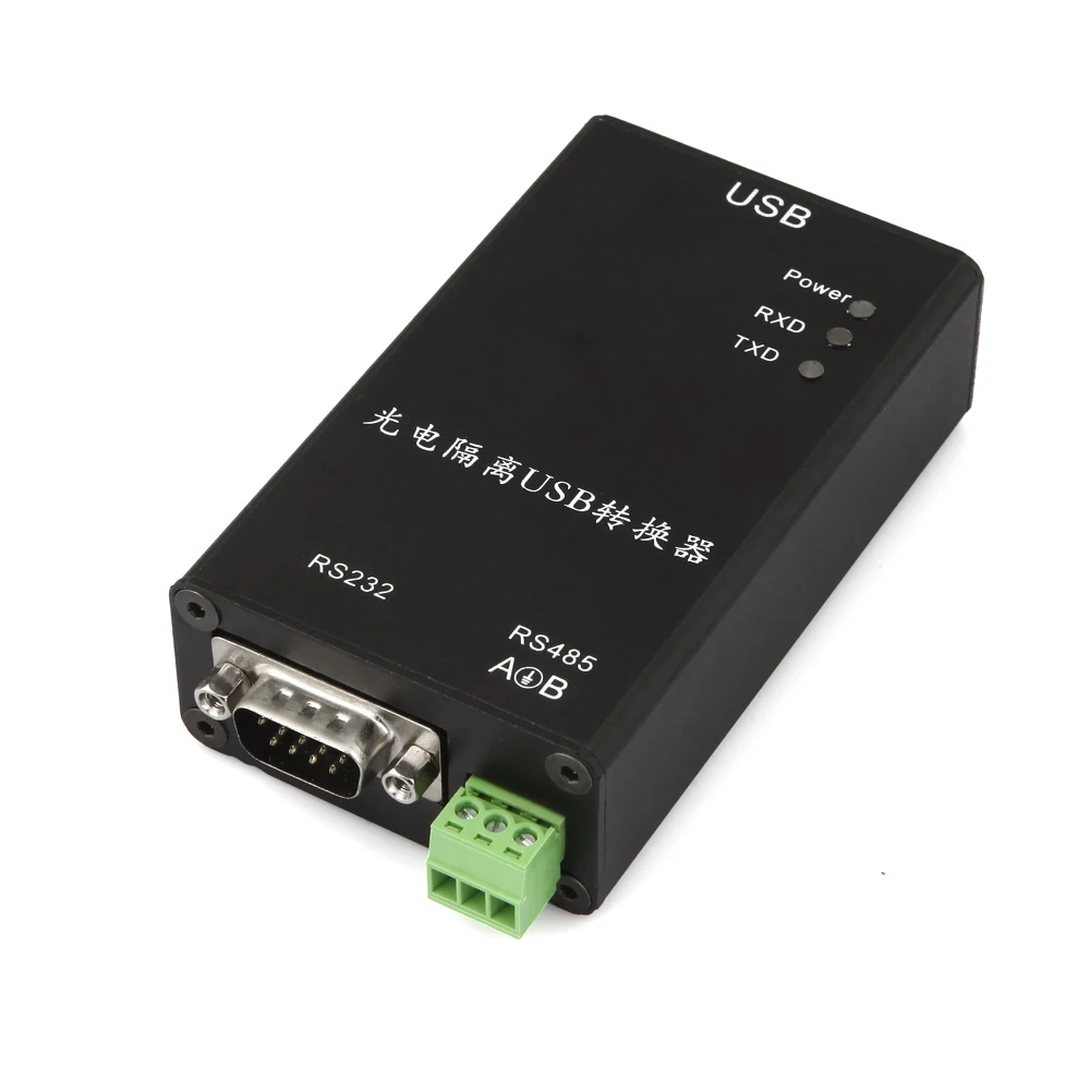 Оптическая изоляция USB конвертер USB в RS485 USB в RS232 промышленная Молниеносная защита