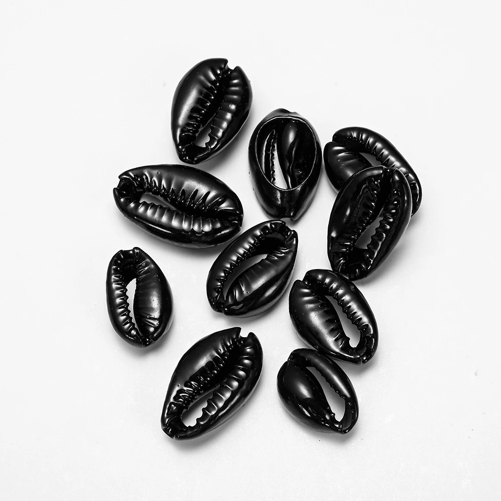 chakra beads 10/20/30/50pcs Colorful DIY Seashell Cowrie Conch Beads for Shell Earrings Bracelet Necklace Making Beach Jewelry Accessories gemstone beads Beads