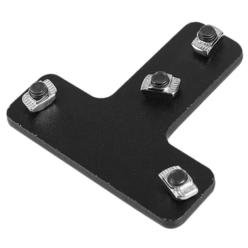 

PPYY NEW -3D Printer Accessories T-Type Fixed Plate Bracket Boat Nut Screw for Tornado Cr-10S Ender-3