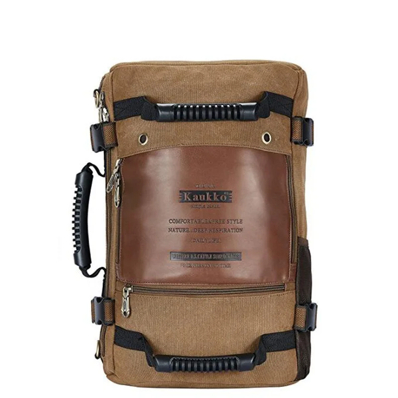 

2019 New Style Large Capacity Canvas Backpack-Style Multi-Purpose Feature Outdoor Mountaineering Bag with Computer Dissection FH