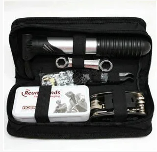 

Bicycle Maintenance Tool Bag Tire Pump Repair Spanner Set Mountain Bike Combined Tool Garage Equipment