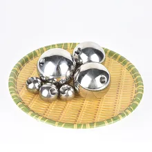 1pcs Φ 15mm - 60mm Stainless Steel Screw Ball Piercing Ball Polish Ball Semi-hole with M10/M12/M14/M16/M18/M20 Thread Round Ball