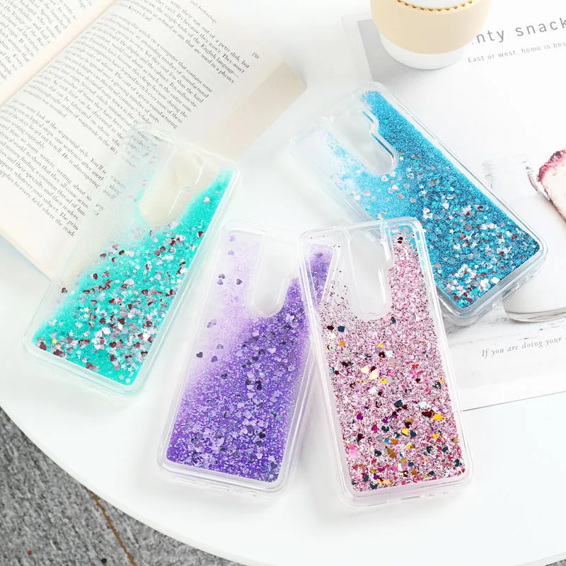 Чехол Liquid Quicksand Realme 5 C3 6 Pro Q Чехлы на OPPO A9 A5 2020 A37 A3S A7 A5S A12 AX7 A7N A11K A77 F3 Крышка бампера