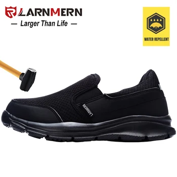 

Women Work Safety Shoes Steel Toe Lightweight Running Shoes Breathable Anti-smashing Waterproof Non-slip Construction Sneaker