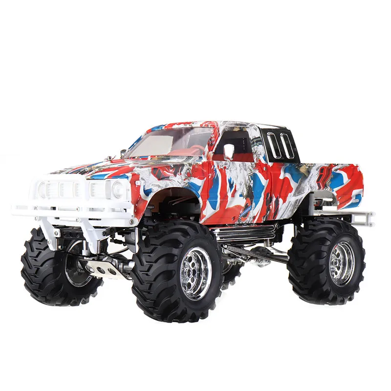 HG P407 с 2 корпусами 1/10 2,4G 4WD аппаратная Электроника пластик RC автомобиль для TOYATO Металл 4X4 пикап RTR модель автомобиля