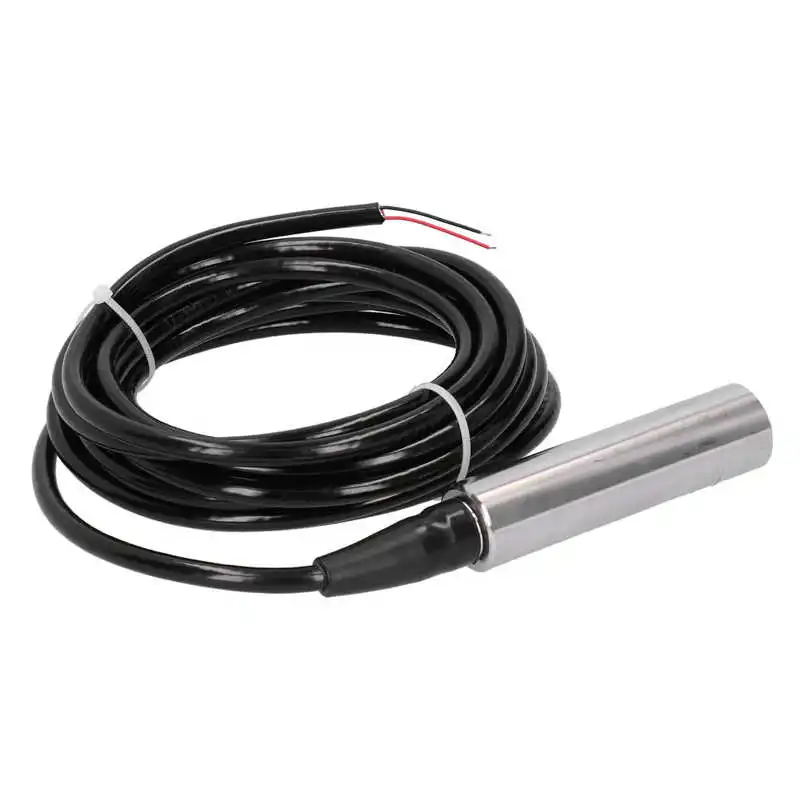 Liquid Level Sensor YB-2J-F Liquid Level Transmitter 5m Water Level Sensor 12-32VDC 4-20mA Output Pump