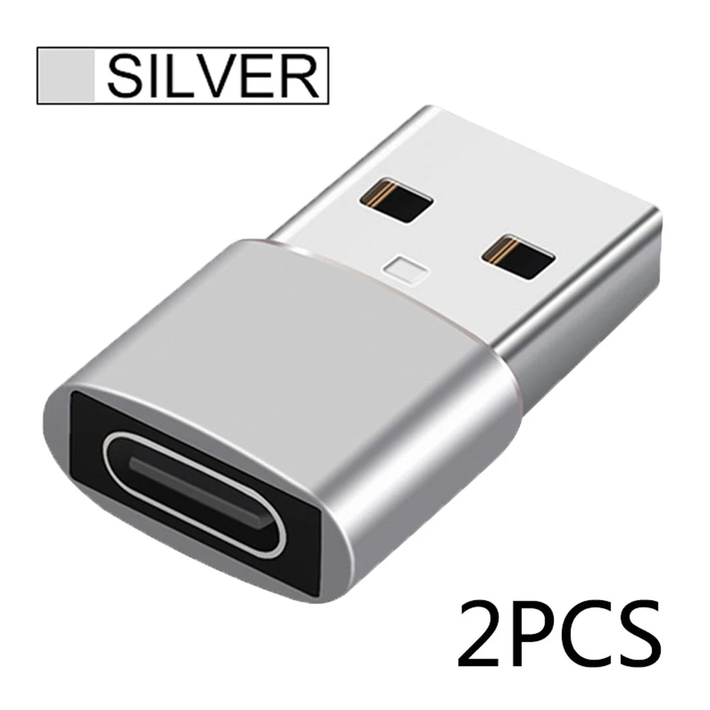 usb c 30w 2pcs USB C Adapter OTG Type C to USB Adapter Type-C OTG Adapter Cable For iPhone 13 12 Pro Max For airpods 2 3 phone USB Adapter 65w usb c charger