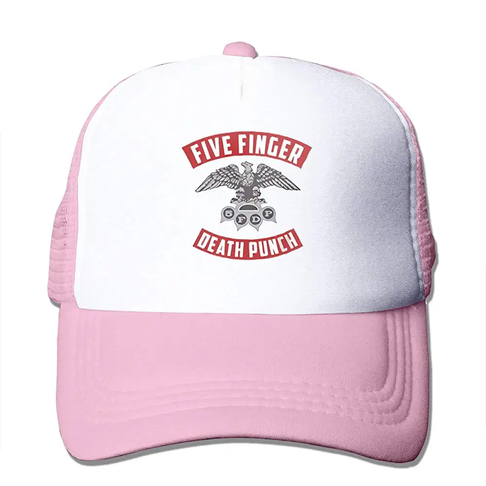 TSDFCFive Finger Death Punch Cool Логотип музыкальной группы Дальнобойщик шляпа бейсбольная Кепка сетка Кепка черная для подростков и взрослых