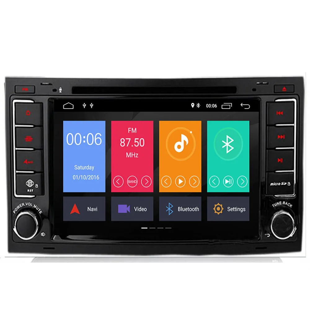 Clearance 7"HD IPS Android 9.0 Car GPS navigation for Volkswagen Touareg T5 Transporter Multivan wifi 3g bluetooth Radio stereo multimedia 3