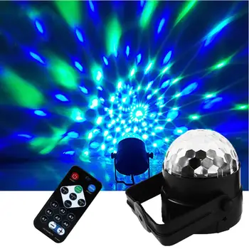 

Dance Lamp with Remote Control 7 Colors Christmas Decor Holiday Lighting Wedding KTV Strobe Light Stage Light DJ Bar