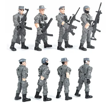 

8PCS Special Force Model Funny Chic Toys Models Decoration for Adults