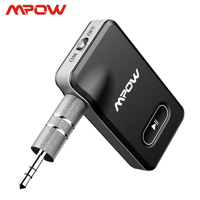 Mpow BH129 обновленный беспроводной аудио адаптер Bluetooth 4,1 приемник автомобильный комплект с 3,5 мм Aux стерео для автомобиля домашний Динамик Наушники