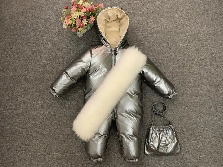 Dollplus/детская зимняя одежда для маленьких девочек детский зимний комбинезон, Цельный Детский комбинезон для мальчиков комбинезон с капюшоном для девочек, комбинезон для новорожденных