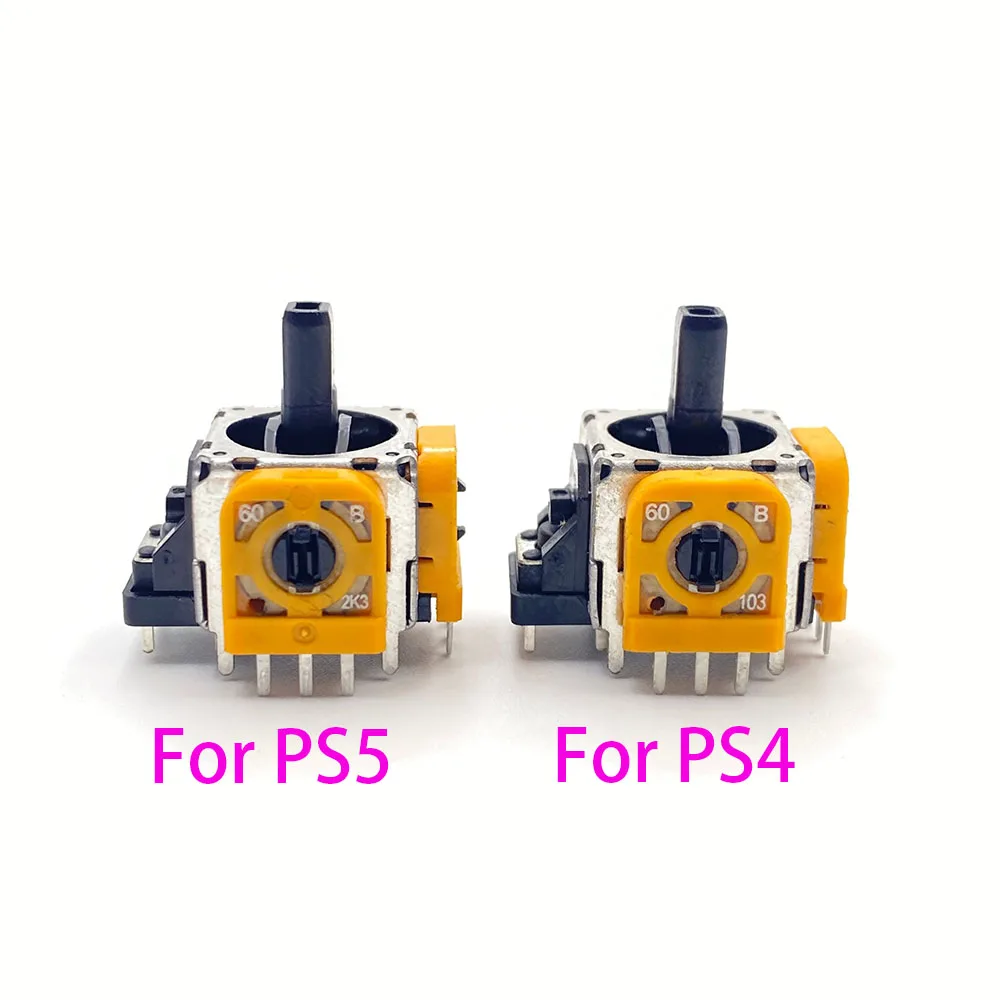 300PCSOriginalYellowBulk3DAnalogControllerJoystickSensorModule