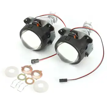 

3Inch Mini Bi-xenon Car HID Headlights Projector Lens H4 H7 H1 Bulb Retrofit Hi/Lo Beam For Retrofit Replacement Auto Headlamp