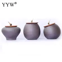 Фиолетовая коробка для чая, упаковочная коробка для хранения, контейнер для чая, керамическая банка с китайским чаем