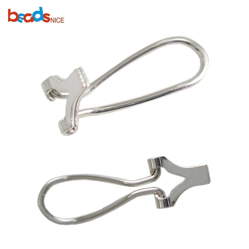 Beadsnice 925 пробы серебряные клипсы для самостоятельного изготовления ювелирных изделий клипсы для сережек фурнитура ювелирные аксессуары компоненты ID39595