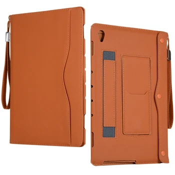 

For iPad Air3 2019 Flip Case Multi Split Handheld Tablet Leather Case Handstrap Stand Smart Cover for Apple iPad Pro 10.5 inch