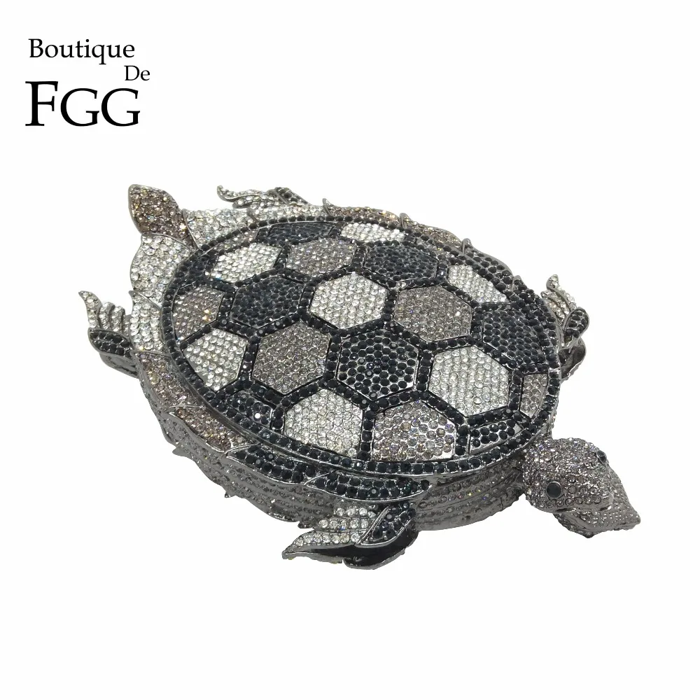 Женский клатч с бриллиантами Boutique De FGG вечерняя сумочка для торжественных