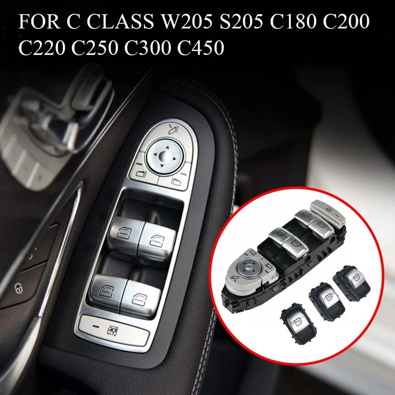 2229056800 Electric Master Power Window Lifter Switch for Benz C Class W205 S205 C180 C200 C220 C250 C300 C450 | Автомобили и