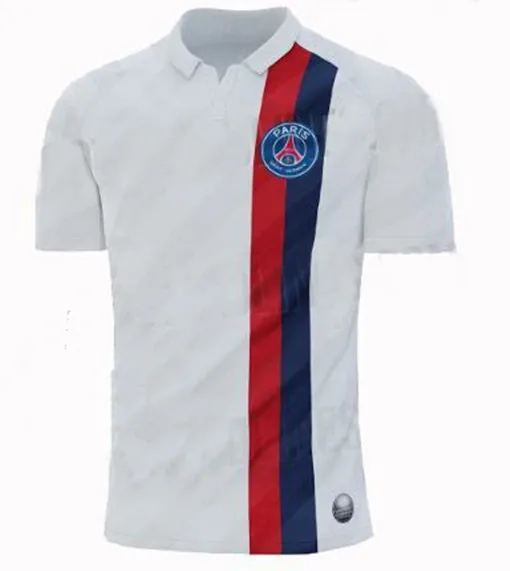 Футболка для взрослых Camisa PSG Jersey Повседневная футболка для взрослых MBAPPE DIALLO CAVANI Home Out Third - Цвет: SHIRT1
