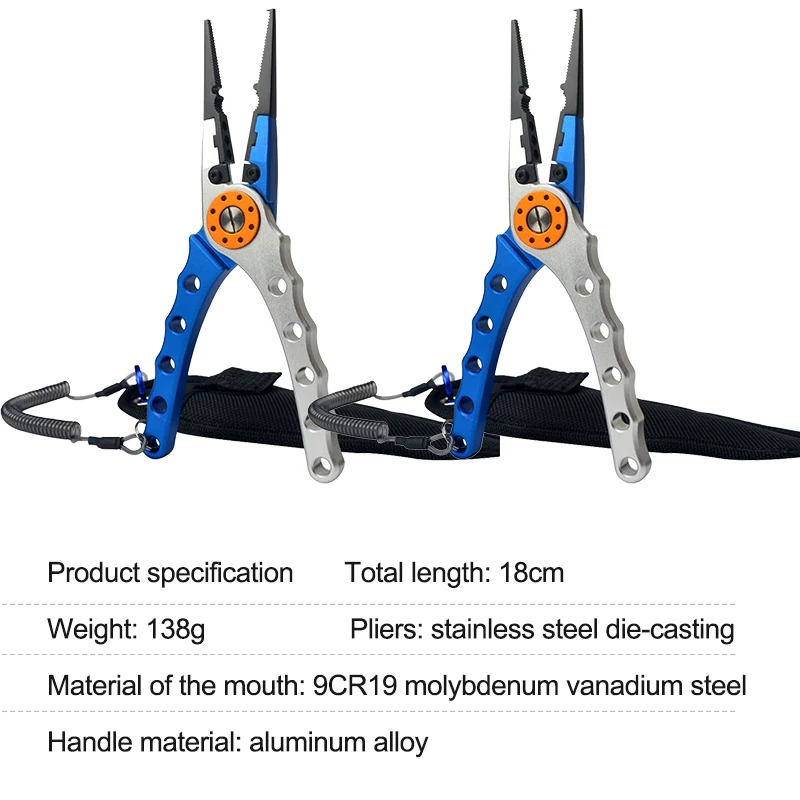 Aluminum Alloy Fishing Grip Pliers Stainless Steel Fish Gripper Hook  Recover Line Cutter High Quality Fish Grip Tool - AliExpress