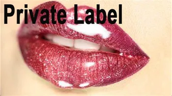 

private label lip gloss lipgloss custom logo on tube container box-Symphony sparkling small gold diamond long lasting lip gloss