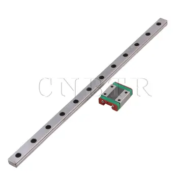 

CNBTR Linear Guide Rail Way Slide 30cm & Extension MGN12 Block for CNC Machine