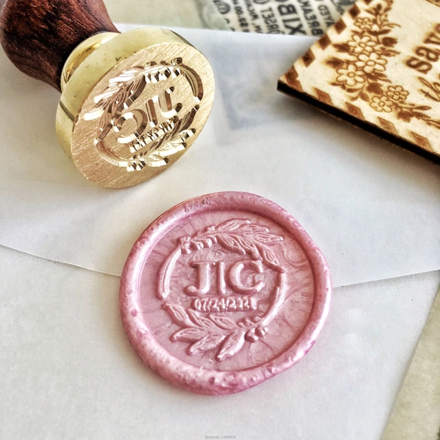 Personalized Wedding Wax Stamp  Wax Seal Stamp Design Weddings - Wedding  Wax Seal - Aliexpress